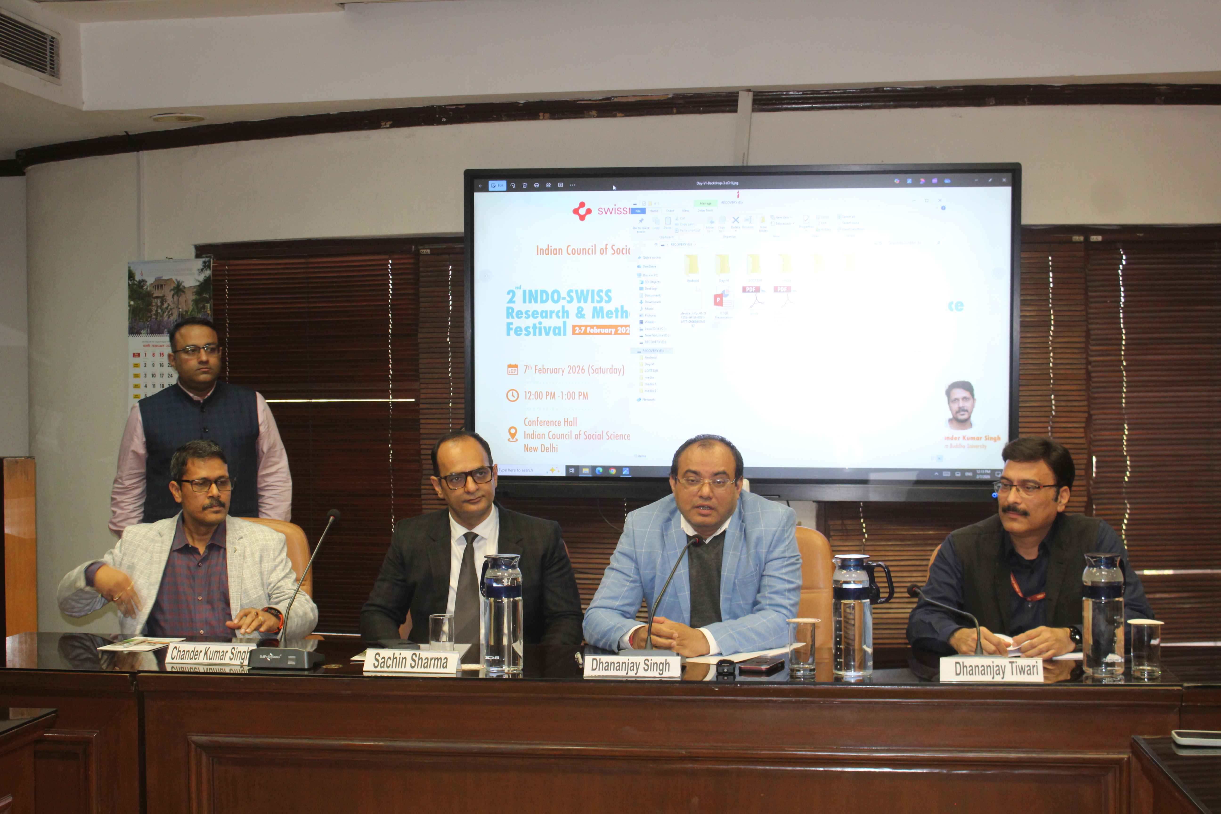 2nd Indo-Swiss Research & Methods Festival, 2-7 February 2026