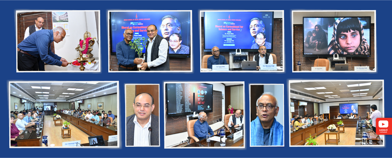 Talk by Dr. Pawan Sinha on Bharat as Karmabhumi for Science and Service